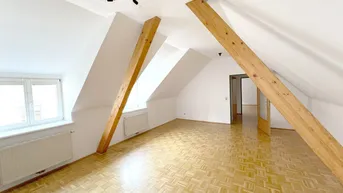 Expose Wohnen im Zentrum, in perfekter Lage - 2-Zimmerwohnung im Dachgeschoss!