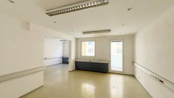 Expose PROVISIONSFREI - UNSANIERT: Büro mit Loggia beim Nordwestbahnviertel!