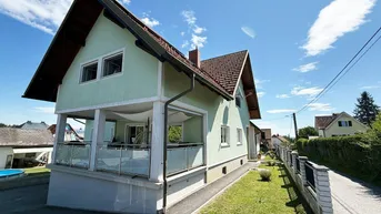 Expose RUHELAGE und STADTRAND - großes Familienhaus mit schönem, sonnigen Garten!