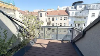 Expose ERSTBEZUG - Hochwertige Dachgeschossmaisonette mit Balkon, Terrasse und Deckenkühlung in RUHELAGE!