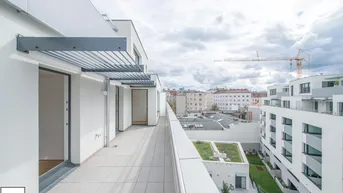 Expose VIDEOTOUR: 3 Zimmer Wohnung mit 20m² Dachterrasse - beziehbar ab Juli! Neubau!