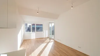 Expose VIDEO-TOUR: lichtdurchflutete 3 Zimmer-Neubauwohnung mit Terrasse nahe U4 ** ab September 2025 **