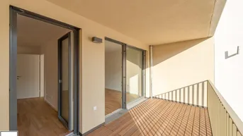 Expose Zentral - ruhig - hochwertig: 2 Zimmer Wohnung mit Loggia im Leopold!