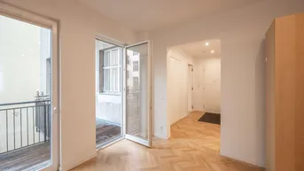 Expose ab 1.5.: charmante &amp; moderne 4-Zimmer-Altbau-Wohnung mit Balkon in bester Lage!