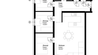 Expose Lichtenegg / Wels: 4 Zimmer Neubau Wohnung mit Balkon und Stellplatz