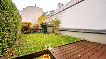 Expose Wohnen in Währing: gepflegte Single Wohnung mit kleiner gartenseitiger Terrasse- ab sofort
