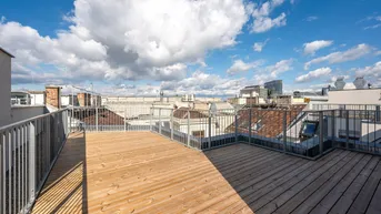 Expose ERSTBEZUG im DG-Ausbau: luxuriöse Maisonettewohnung mit einer 38m² Dachterrasse uvm.!