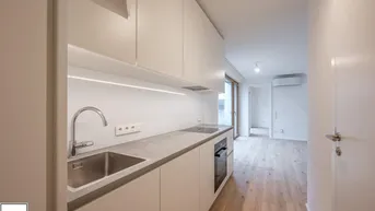 Expose Einmaliger Grundriss im Projekt Apollogasse18! DG - hofseitige 2 Zimmer Wohnung mit Balkon und Klimaanlage!
