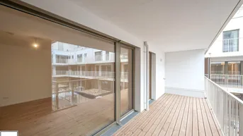 Expose Erstbezug: gut geschnittene, großzügige 3 Zimmer-Wohnung mit Loggia - Apollogasse 18