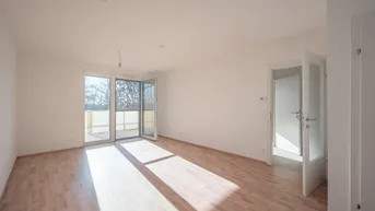 Expose Perfekt geschnittene 2 Zimmer Wohnung mit sonnigem Balkon - ERSTBEZUG nahe Bahnhof Eisenstadt!