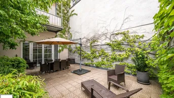 Expose Großzügige 3 Zimmer Altbau-Wohnung mit gemütlicher Innenhof-Terrasse (50m²) &amp; U4-Anbindung - ab 1.10.25 beziehbar!