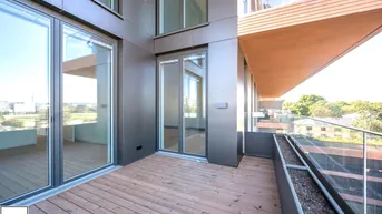 Expose Exklusiv Wohnen im Projekt Grünblick mit U2-Anbindung! 3 Zimmer Erstbezugswohnung inkl. Balkon, Poolnutzung, Fitnessraum, uvm.!