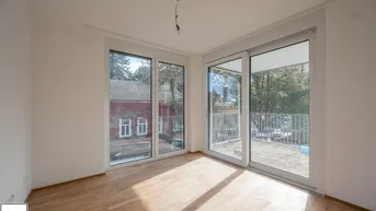 Expose ** Projekt SCHEFFERGASSE 4 ** exklusives Wohnen naturnah - Maisonette Wohnung mit Balkonen! Erstbezug ab Q1/2026!