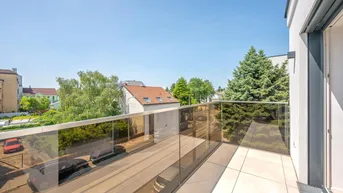 Expose Erstbezug in Stammersdorf: 2-Zimmer-Designwohnung mit Süd-Balkon &amp; Top-Ausstattung (inkl. HK &amp; WW)