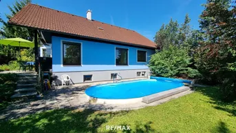 Expose Charmanter Bungalow mit Pool in ruhiger Siedlungslage