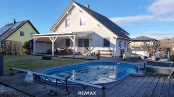 Expose Großzügiges Einfamilienhaus mit Pool in Asperhofen