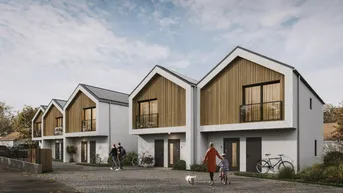 Expose Baubewilligtes energieeffizientes Einfamilienhaus in Modulbauweise im Zentrum von Unterbildein- Teil des Naturparks in der Weinidylle