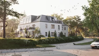 Expose Neubau Eigentumswohnungen in der Oberlaa - U-Bahn &amp; Therme nähe - Erstbezug, Provisionsfrei, mit eigenen Tiefgaragen Stellplätzen, Eigengarten oder Terrassen/ Balkonen