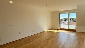 Expose Wohnen im Kleegarten_großzügige und helle 2-Zimmer-Wohnung mit großer Terrasse _Top 23_PROVISIONSFREI! 