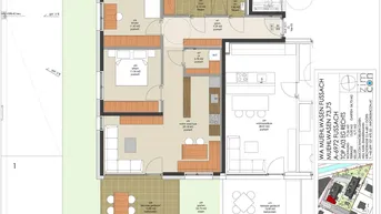 Expose 3 Zi. Gartenwohnung Südwest Top A3 mit Wohnbauförderung
