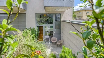 Expose Charmante 2-Zimmer-Maisonettewohnung mit Garten und Terrassen