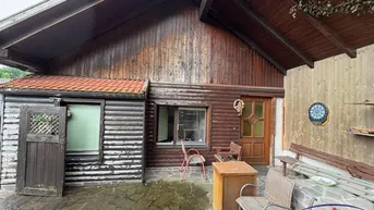 Expose Günstiger Schrebergarten mit renovierungsbedürftigem Holzhaus in Golling zu verkaufen!
