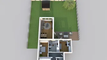 Expose Mitarbeiterzimmer zu vermieten - Gartenwohnung in MARCHTRENK