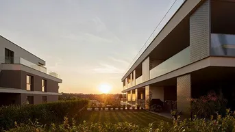 Expose LUX_05 - Moderne 4 Zimmer Wohnung mit 100 m² Terrasse - Perfekter Blick auf den Sonnenuntergang
