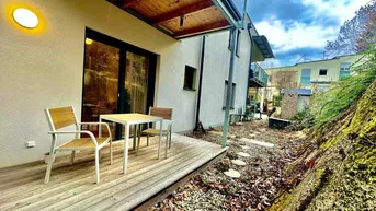 Expose GARTENWOHNUNG I BESTE LAGE I TERRASSE I TIEFGARAGE I DIREKT AM LEONHARDBACH I AKTUELL VERMIETET I