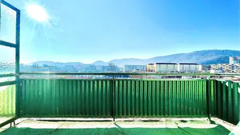 Expose *BALKON* I HAUPTBAHNHOF I WG TAUGLICH I DUSCHE I HAUSTIERE WILLKOMMEN I AB SOFORT I 4. STOCK MIT LIFT I MODERN SANIERT I PROJEKT WOHNEN I