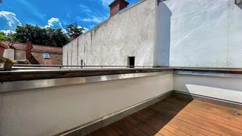 Expose AB 01.05. VERFÜGBAR I XL-SÜD-TERRASSE I MAISONETTE I DIREKT ZWISCHEN STADTPARK &amp; HAUPTPLATZ I BADEWANNE I HAUSTIERE WILLKOMMEN I MODERNER GRUNDRISS I