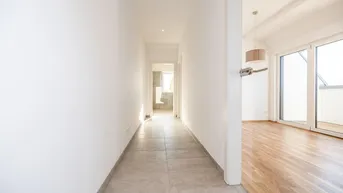 Expose SMART-HOME I MODERNES PENTHOUSE I KLIMA I TERRASSE I DESIGN-KÜCHE I MODERNES BAD MIT BODENEBENE DUSCHE &amp; FENSTER I