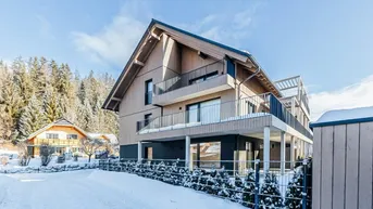 Expose EXKLUSIVE GARTENWOHNUNG I NEUBAUPROJEKT ALPINE SUITE SPOT I TIEFGARAGE I STILVOLLES ALPENIDYLL MIT GRIMMING BLICK I PROVISIONSFREI I AB SOFORT I TOURISTISCHE VERMIETUNG I