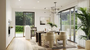 Expose PROJEKT RIESIDENCE I GARTENWOHNUNG I 2 TERRASSEN I TIEFGARAGE I 2026 I 130m² GARTEN I MODERNE AUSSTATTUNG I PROJEKT WOHNEN I