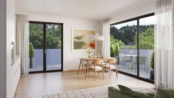 Expose PROJEKT RIESIDENCE I 3-ZIMMER I 36 m² ECKBALKON I SONNENLAGE I LIFT I TIEFGARAGE I MODERNES WOHNGEFÜHL I 2026 I PROJEKT WOHNEN