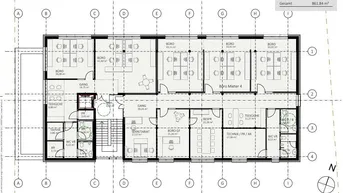 Expose Arztpraxen im Geschäftsgebäude mit Bankfiliale und Bäckerei - Neubau Wels / Pernau (Baubeginn erfolgt !)