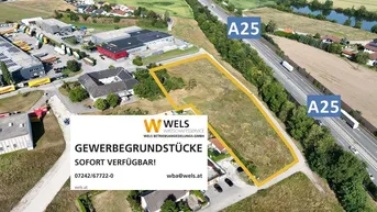 Expose Gewerbegrundstück (gewidmet) Nähe ÖBB-Terminal Wels