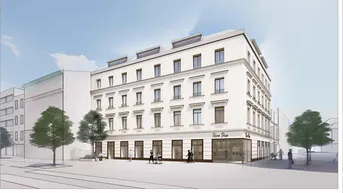 Expose Letzte noch verfügbare Büroeinheit im Neubau Ecke Ringstraße/Fuzo Bäckergasse (1. Obergeschoß) - Fertigstellung Ende 25/FJ 26