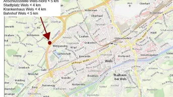 Expose Betriebsbaugebiet in Wels-Oberthan, unmittelbar an der Autobahn - gewidmet !