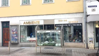 Expose GSCHÄFTSLOKAL IN DER BAHNHOFSTRASSE - IDEAL AUCH FÜR DIENSTLEISTER