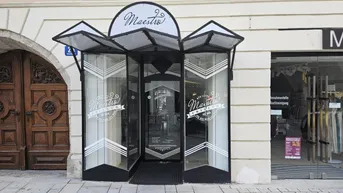 Expose Kleine Geschäftsfläche in der Fußgängerzone, A-Lage - SOFORT VERFÜGBAR - optional wäre auch ein Frisörsalon fortführbar!