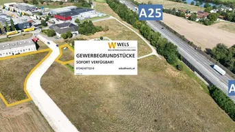 Expose PROVISIONSFREI DIREKT VOM EIGENTÜMER - AB SOFORT gewidmeter Gewerbegrund und Bauplatz für Ihr Unternehmen!+++OÖ.ZENTRALRAUM+++ A25