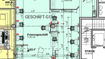 Expose Geschäftsfläche in der Gortana Passage - ideal für Dienstleister (vormals Frisörsalon) oder Verkaufsbüro