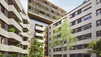 Expose Nähe Wiener Hauptbahnhof - Neubau - Familienwohnung mit 2 Bädern und viel Stauraum