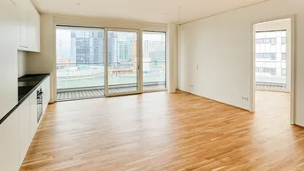 Expose DANUBEVIEW - Neubauwohnung mit großer Freifläche - Nähe U1 Station Donau