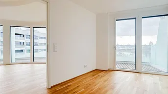 Expose Einladende Familienwohnung mit Abstellraum, angenehmen Vorraum und Loggia in Top-Lage nähe Donauzentrum
