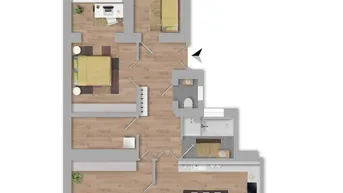 Expose Seltene Altbauperle mit großem Balkon / freier Mietzins erlaubt