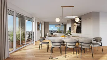 Expose Nähe Wiener Hauptbahnhof - Familienwohnung mit Loggia und Smart-Home System