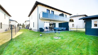 Expose #DOPPELHAUSHÄLFTE BEI WIENER NEUSTADT LAND!! ERSTBEZUG!! TRAUMHAUS WARTET AUF SIE!! 360°- 3D Besichtigung!!!#