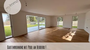 Expose Gartenwohnung mit Pool am Heuberg !